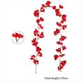thumbnail image 3 of Christmas Simulated Red Berry Vine Plant Christmas Tree Decoration B, 3 of 5