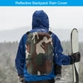 thumbnail image 4 of Unique Bargains 20-28L Waterproof Rucksack Cover, Backpack Rain Cover, S, Classic Camo, 4 of 5