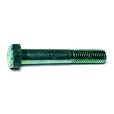 

5/8 -11 x 4 Green Rinsed Zinc Grade 5 Hex Cap Screws (26 pcs.)