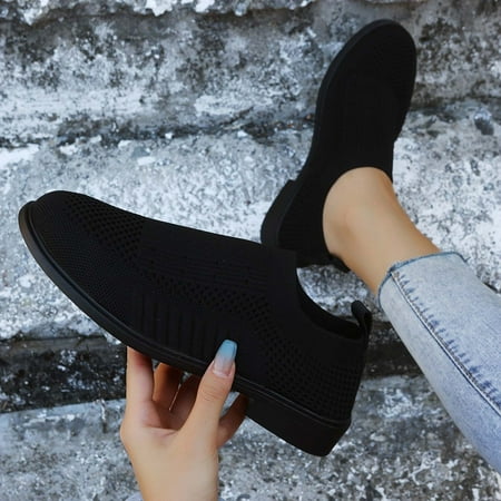 

Yedhsi Women s Slip On Shoes Comfort Fashion Comfortable For Walking Sneakers Mesh Breathable Shoes Flats Shoes