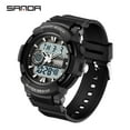 thumbnail image 6 of Sanda 2022 New Sports Men's Watches Top Brand Dual Display Watch 50m Waterproof Wristwatch For Male Clock Relogio Masculino 6082 - Quartz Wristwatches - AliExpress, 6 of 6