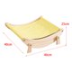 thumbnail image 3 of Hamaca para Gatos, Cama para Gatos, Camas para Dormir Portátiles Transpirables, Mecedora Extraíble de Madera para Gatos, Silla Columpio para Gatos Peq Amarillo Yinane Hamaca mecedora para gatos, 3 of 8