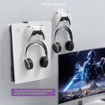 thumbnail image 3 of Ps5 Wall Mount Kit, Ps5 Wall Mount With Controller Holder Compatible With Ps5/ns/ps4/xbox Controller- Ps5 Accessories, 3 of 4