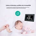 thumbnail image 3 of Reloj de calendario digital de una pieza de 7 pulgadas con fecha y hora, reloj de Alzheimer para padres, máquina de recordatorio de medicamentos para abuelos y niños, negro, 204 × 143 × 24 mm, 3 of 5
