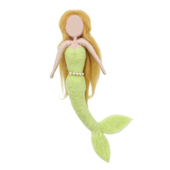 Feltsky Mermaid Needle Felting Kits Fairy Elf Craft Kit Gift for Christmas 6inch Length