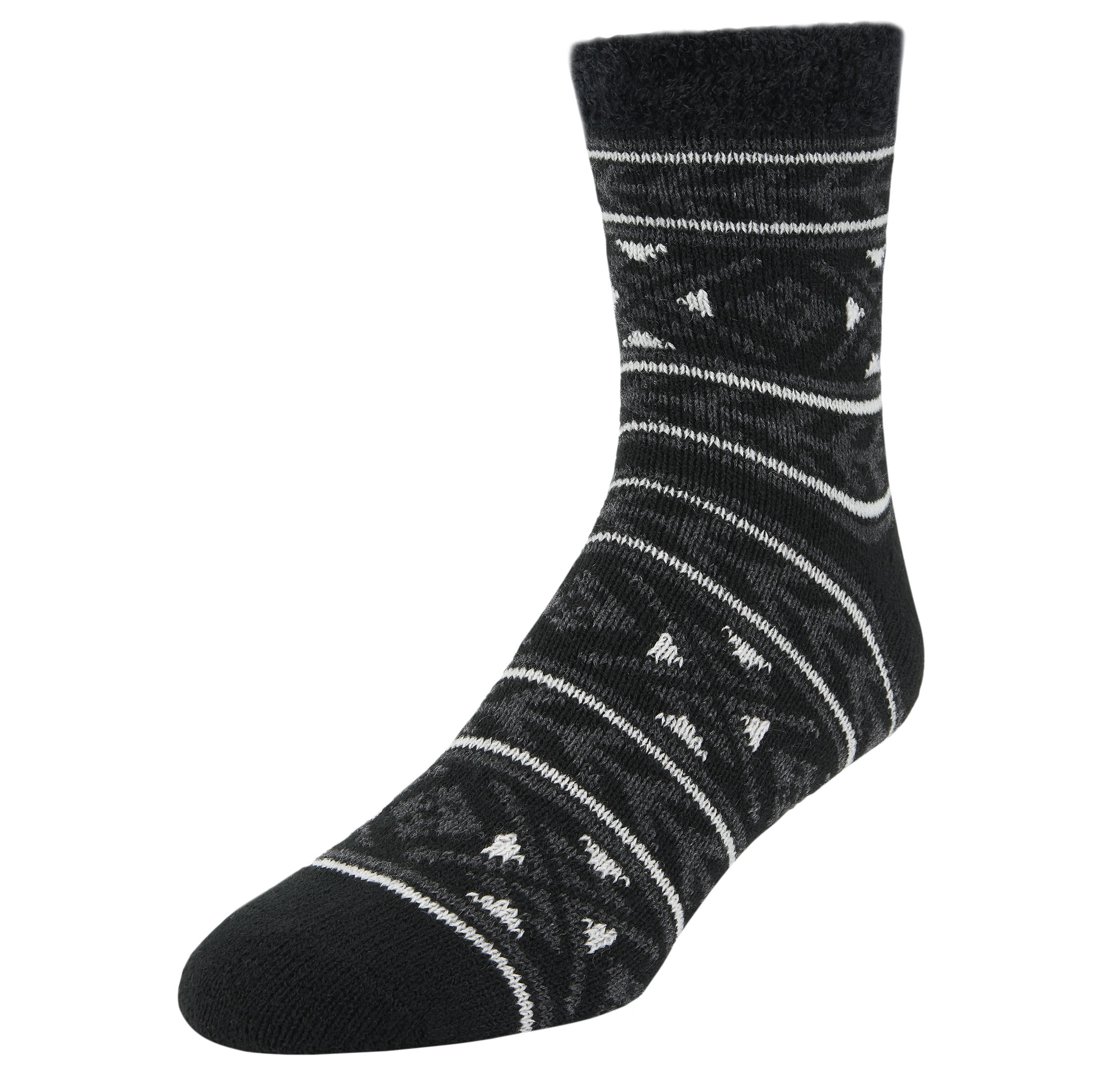 Airplus Double Layer Men's Holiday Crew Socks, Large 8-12.5, 3 Pack