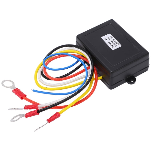 Receptor remoto de cabrestante, control remoto de cabrestante inalámbrico de 434 MHz alimentado por batería 12 V 24 V universal para coche ATV SUV camión ANGGREK JA1618