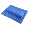 thumbnail image 2 of Cojín para reposamanos, almohada de uñas, de manicura, , almohadilla para , antisuciedad Azul shamjiam Almohadilla de mano para uñas, 2 of 8