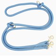 thumbnail image 1 of Multifunctional Hands Free Nylon Rope Dog Leash - Crossbody 7FT, Waist Walking Leash for All Breeds (7FT * 10MM, Air Blue), 1 of 3