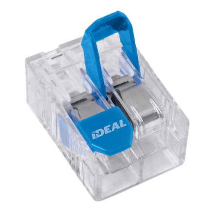 Ideal 30-10L32 In-Sure Lever Wire Connector, 10 AWG, 2-Port, 100 Box
