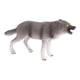 thumbnail image 1 of s miniatura sin BPA para cumpleaños gris SM SunniMix Figuras de lobo, 1 of 8
