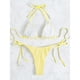 thumbnail image 4 of Bikini,Traje de baño para mujer Traje de baño de 2 piezas Traje de baño de una pieza Diseño fácil de usar, 4 of 6