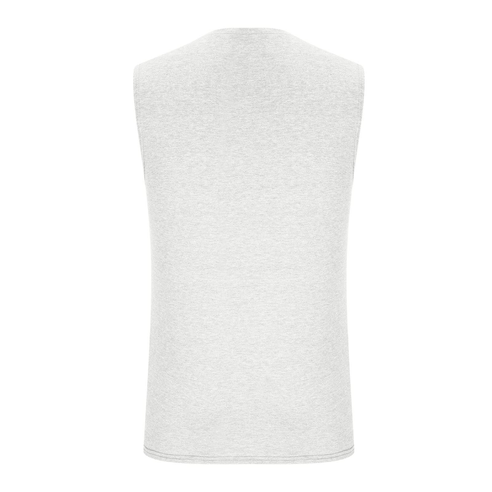 Tdoqot Mens Tank Tops- Summer Sleeveless Loose Fit Crewneck Casual Print Tank White Size 2XL