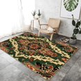 thumbnail image 3 of Area Rug Abstract Sun Moon Blue Gold 2 x 3 ft, Machine Washable Rugs Non-Slip Stain Resistant, Soft Print Pattern Area Rugs for Living Room Bedroom Dining Room Playroom Home Decor, 3 of 7