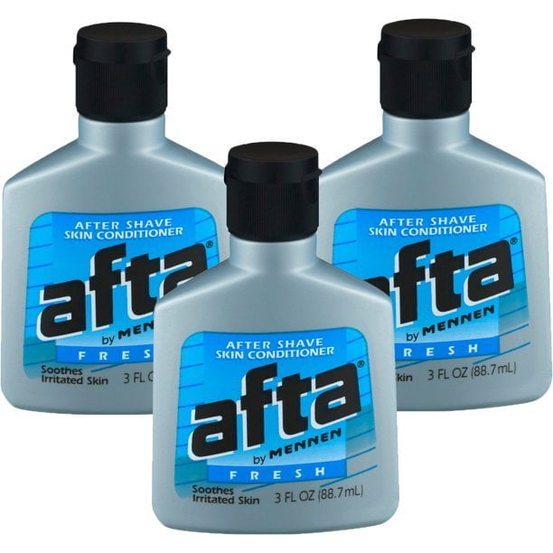 Afta Fresh After Shave Skin Conditioner by Mennen, Fresh 3 oz, 3 Pack