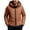 Brown, variant on Chiccall Men's Puffer Jackets Lightweight Winter Outdoor Thermal Padded Jacket Full Zip Stand Collar Hooded Qulited Coat