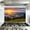 Color 3, variant on Kitchen Backsplash Peel and Stick Wall Murals Beach scene showing sand sea sky Removable Mural 35.4"W x 23.6"H, Oil Proof Vinyl Wallpaper for Fireplace & Behind Stove