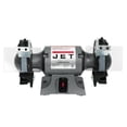 thumbnail image 3 of Jet JBG-6A 1 HP 3450 RPM 5 Amp 115V Cast Iron Eye Shield Workshop Bench Grinder, 3 of 3