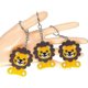 thumbnail image 3 of 30 Pieces Lion Keyring Keychains For Kids,mini Keychain,cartoon Cute Animal Keychain,party Gifts For Children Birthday Party Bag Fillers Prize Box For, 3 of 5