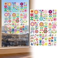 thumbnail image 3 of 9 Piezas de Pegatinas de Ventana de Primavera, Pegatinas de Ventana Laterales, Pegatinas Estáticas para Pared para El Hogar, 3 of 9