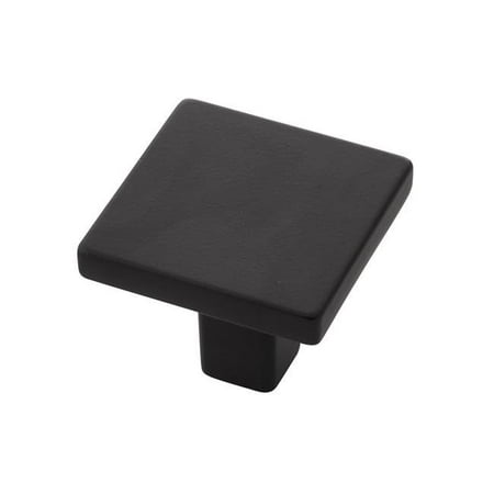 Belwith-Keeler B077034-10B 1.31 in. Square Emerge Collection Knob, Oil-Rubbed Bronze