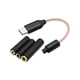 thumbnail image 4 of Cable De Audio 3 En 1, Compacto, Portátil, Más Puro, USB C A Audio De 3,5 Mm Para PC Y Portátil, 4 of 9