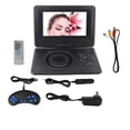 thumbnail image 2 of Reproductor de DVD, Altavoz Estéreo Totalmento Compatible Con El Reproductor de Televisión de Automóviles 3D Procesamiento para Viajar, 2 of 7