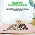 thumbnail image 6 of HAOSHICS Cooling Mat for Dogs Puppy Cats Ice Silk Pet Self Cooling Pad Blanket for Pet Beds/Kennels/Couches/Car Seats/Floors (xl:40"*27.6",blue), 6 of 6