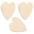 thumbnail image 6 of Zerone Wood Heart Cutouts,20 Pcs Wood Heart Cutouts Cute Shaped Unfinished Chips Wooden Crafts For Decoration ,Heart Cut Outs, 6 of 8