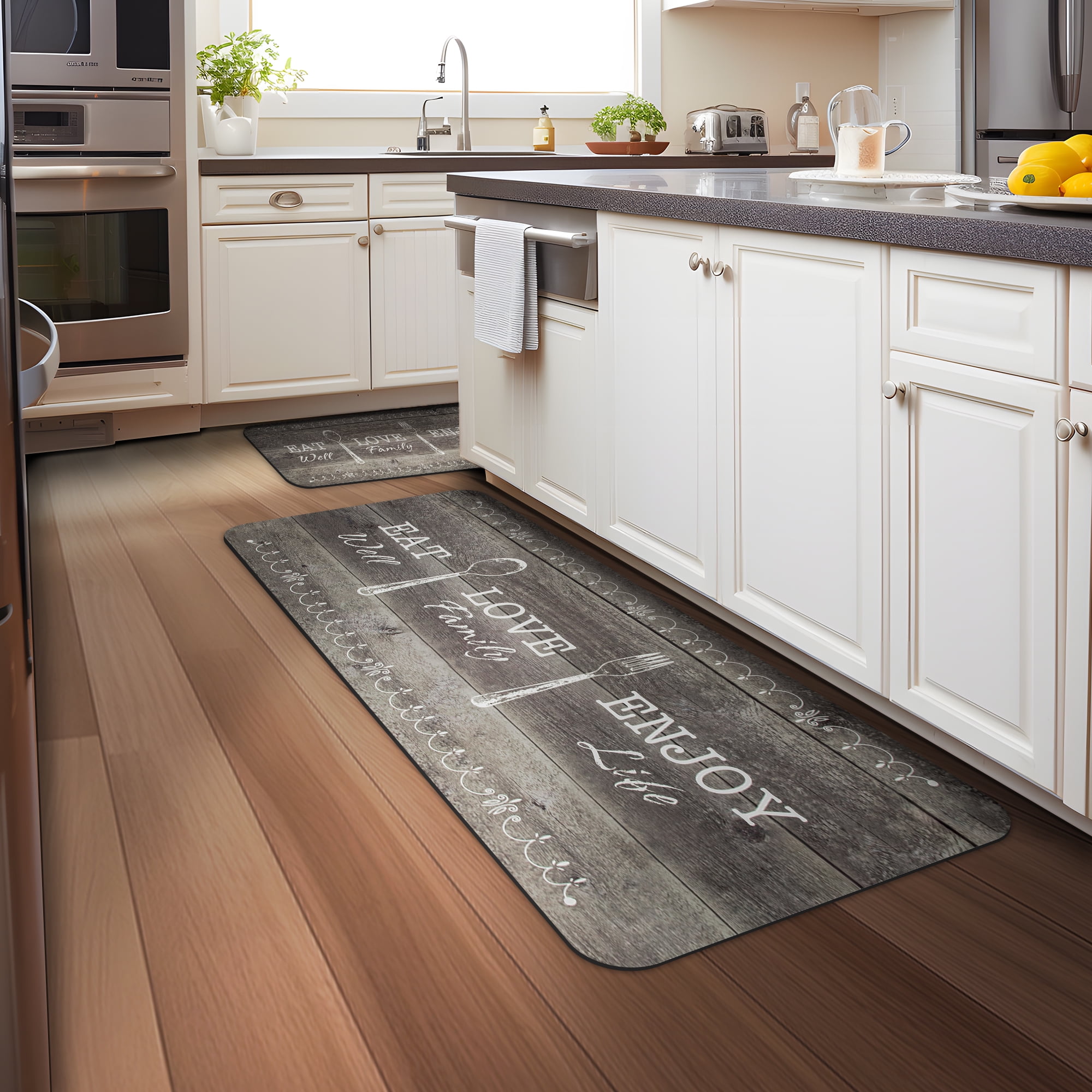 Ray Star Comfort Standing Desk Mat 20''x30'',0.39 Inch Thick Kitchen Mats Anti Fatigue