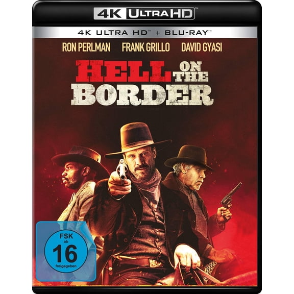 Hell on the Border (4K Ultra HD) ( Blu-ray) (4K Ultra HD) David Gyasi Ron Perlman Wes Miller