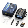 thumbnail image 1 of EIMELI 10x 4K Ultra HD Digital Night Vision Binoculars  3-inch High Resolution Display  And Safe And Reliable Tactical Flashlight - Perfect for Outdoor Night Adventures And Wildlife Spott, 1 of 7