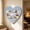 Blue, variant on Cork Board Alternative, Heart Shaped Felt Photo Board, Easy to Hang Note Board for Teen Girls Bedroom Dorm Living Room