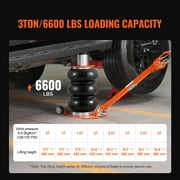 VEVOR Air Jack,3 Ton/6600 lbs,1-6S Pneumatic Lifting Jack with Heightened Column & Adjustable Handle, Compact,Easy-to-Lift & Space-Saving Jack with Thick Rubber Pad