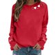 thumbnail image 3 of TaTaai Hoodies Shirts for Women Early Fall Long Sleeve Tops Vintage Graphic Outfits Tops Fashion Pullover Tees Gift, 3 of 5