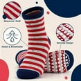 thumbnail image 3 of Baby Non Slip Grip Crew Socks with Anti Skid Soles for Infants Toddlers Kids Boys Girls 1-7 Years Baby Kids 5-10 Pairs Non Skid Ankle, 3 of 6