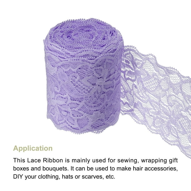 Lilac lace ribbon deals