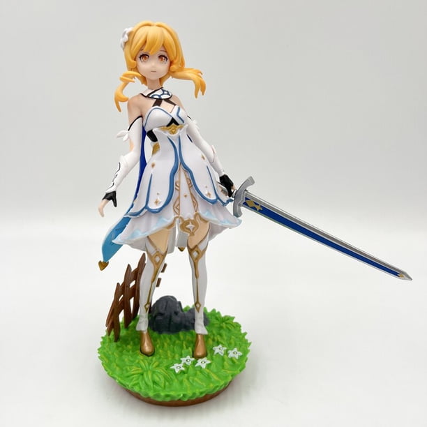 Figura DE ACCIÓN DE Genshin Impact Venti, muñeco coleccionable de 19cm, Yae Miko, Klee/Qiqi/Xiao/Hu Tao Fivean unisex