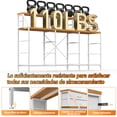 thumbnail image 4 of Cómoda de Dormitorio con 13 cajones, cómoda Grande con Espacio de Almacenamiento, Estructura de Metal, cómoda con Espacio de Almacenamiento para Dormitorio, Ropa (Blanco), 4 of 7