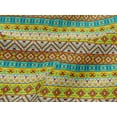 thumbnail image 5 of oneOone Viscose Jersey Yellow Fabric African Tribal Fabric For Sewing Printed Craft Fabric By The Yard 60 Inch Wide, 5 of 7