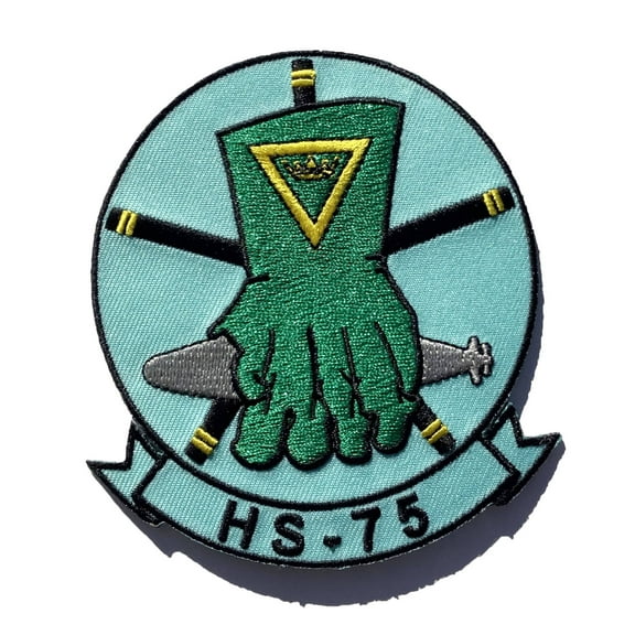 HS-75 Emerald Knights Squadron Patch – Sew On