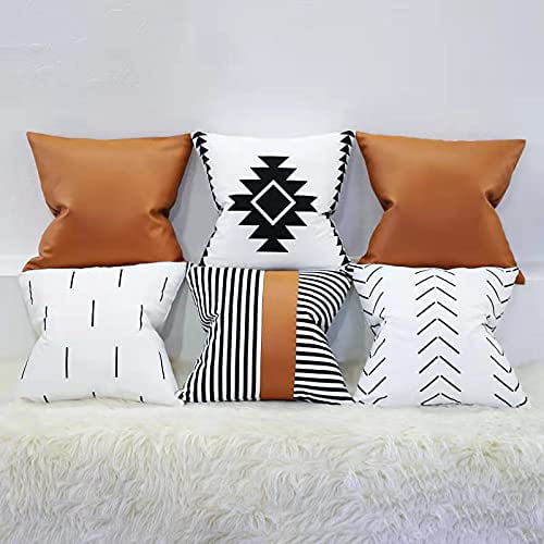 Artificial Bohemian Pillows Case Throw Cushion Cover Sofa Car Bed Home Decor 18" 