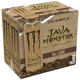 Monster Java Loca Moca Coffee Energy Drink, Mocha Blend Brew, 6 Pack ...