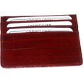 thumbnail image 1 of 100% EEL Skin Thin Flat Credit Card Case #E170, 1 of 4
