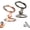 Gold+Gunmetal, variant on 360° Rotation Fidget Spinner Phone Stand, Double-Sided Magnetic Phone Stand Adjustable, 2-in-1 Magnetic Phone Stand & Fidget Spinner, Zinc Alloy, for Desk Car Gym (Gunmetal)