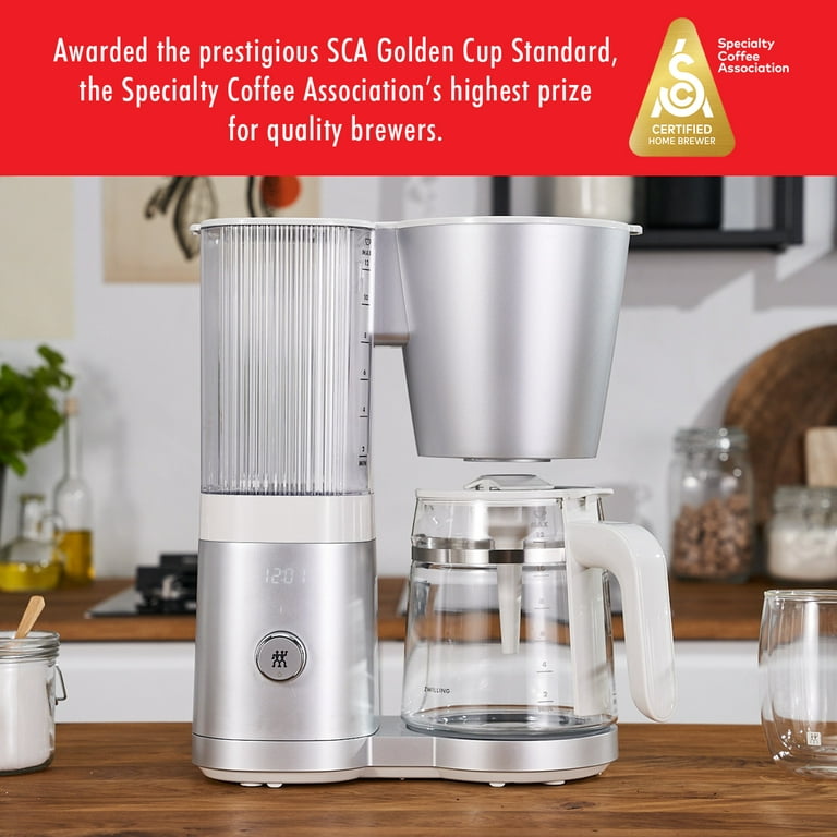 The ZWILLING ENFINIGY Drip Coffee Maker Receives the SCA Certified Home  Brewer Mark — Specialty Coffee Association