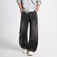 thumbnail image 5 of GINGTTO Men's Loose Fit Stretch Denim Jeans Lightweight Breathable All-Day Comfort Casual Trousers, 5 of 8