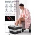 thumbnail image 2 of Foot Spa OOAMBB plegable con control de calor, burbujas y temperatura, color negro, 2 of 8