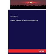 Essays on Literature and Philosophy, (Paperback)
