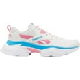 thumbnail image 2 of Women's Reebok Royal Bridge 3 Sneaker White/Astro Pink/Bright Cyan 9 M, 2 of 6